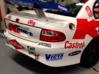 Rear Bumper Bar for VT / VX Holden Commodore Sedan - V8 Supercar Style - Spoilers and Bodykits Australia