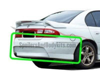 Rear Bumper Bar for VT / VX Holden Commodore Sedan - VX Style - Spoilers and Bodykits Australia