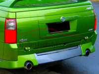 Rear Bumper Bar for VU / VY / VZ Holden Commodore Ute - VY Style - WITHOUT Numberplate Recess - Spoilers and Bodykits Australia