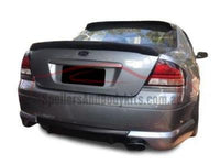 Rear Bumper Bar Lip for BA XR Ford Falcon Sedan - DJR Style - Spoilers and Bodykits Australia