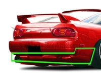 Rear Bumper Bar Lip for Nissan 180SX - Spoilers and Bodykits Australia
