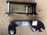 Rear Lift Shackles - 2.5 Inch Lift - Suits Ford Ranger PX Series & BT50 (2012-2018) - Spoilers and Bodykits Australia