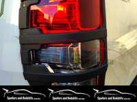 Rear Tail Light Covers for PX1 / PX2 / PX3 Ford Ranger - Black (2012 - 2019 Models) - Spoilers and Bodykits Australia