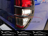 Rear Tail Light Covers for PX1 / PX2 / PX3 Ford Ranger - Black (2012 - 2019 Models) - Spoilers and Bodykits Australia