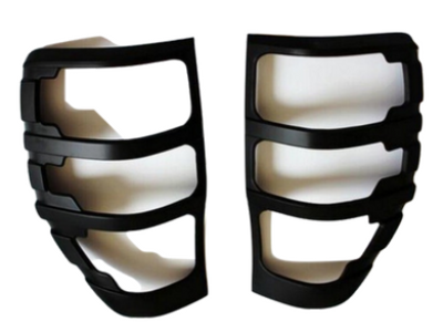 Rear Tail Light Covers for PX1 / PX2 / PX3 Ford Ranger - Black (2012 - 2019 Models) - Spoilers and Bodykits Australia