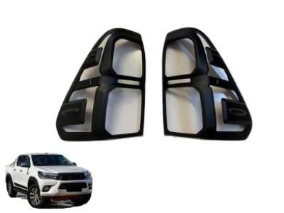 Rear Tail Light Covers for Toyota Hilux SR5 - Black (8/2015 - 6/2018 Models) - Spoilers and Bodykits Australia