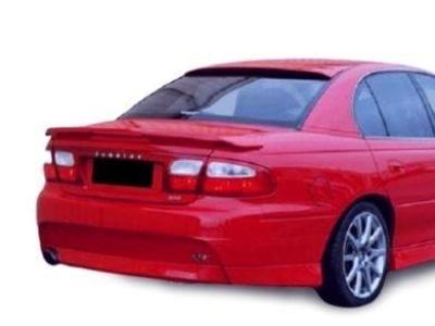 Rear Window Roof Spoiler for VT / VX / VY / VZ Holden Commodore Sedan (Fibreglass) - Spoilers and Bodykits Australia