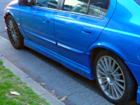 Side Skirts for AU Ford Falcon Sedan - TS50 Style - Spoilers and Bodykits Australia