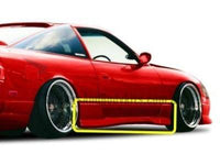 Side Skirts for Nissan 180SX - 4 Piece - Spoilers and Bodykits Australia