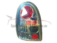Tail Lights for Holden Barina SB 3 Door - Chrome (04/1994 - 07/2001 Models) - Spoilers and Bodykits Australia
