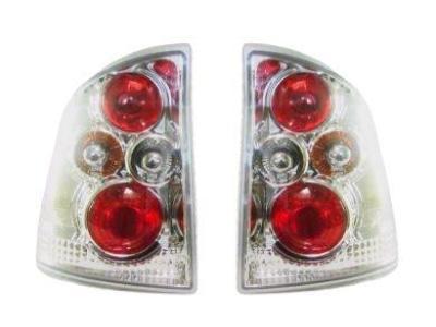 Tail Lights for Holden Vectra ZC - Chrome (03/2003 - 06/2005 Models) - Spoilers and Bodykits Australia
