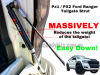 Tailgate Gas Strut for PX 1 / PX 2 Ford Ranger / Mazda BT50 (2012 - 2018 Models) - Spoilers and Bodykits Australia