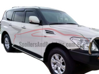 Weather Shields for GU Nissan Patrol Y62 Wagon (2013 - 2019 Models) - Spoilers and Bodykits Australia