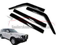 Weather Shields for GU Nissan Patrol Y62 Wagon (2013 - 2019 Models) - Spoilers and Bodykits Australia