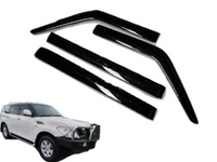 Weather Shields for GU Nissan Patrol Y62 Wagon (2013 - 2019 Models) - Spoilers and Bodykits Australia