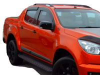Weather Shields for Holden Colorado RG Dual Cab (2012 - 2018 Models) - Spoilers and Bodykits Australia