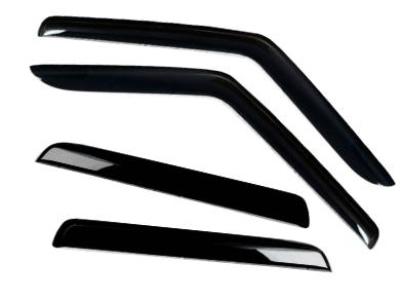 Weather Shields for Jeep Commander (2006 - 2011 Models) - Spoilers and Bodykits Australia