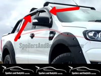 Weather Shields for PX1 / PX2 / PX3 Ford Ranger (2012 - 2019 Models) - Spoilers and Bodykits Australia