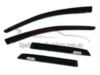Weather Shields for Toyota Corolla Sedan (2007 - 2012 Models) - Spoilers and Bodykits Australia