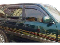 Weather Shields for 100 / 105 Series Toyota Landcruiser (1998 - 2007 Models) - Spoilers and Bodykits Australia
